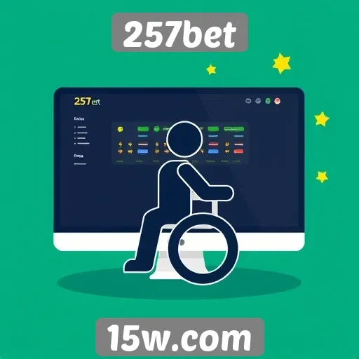 Acessibilidade e usabilidade do site 257bet para novos usuários