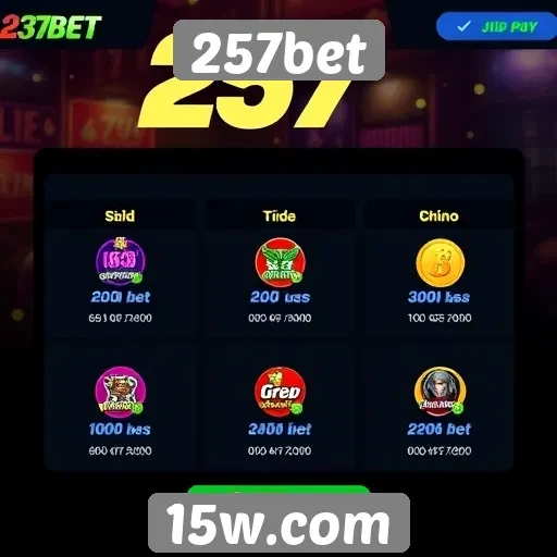 Principais modalidades de apostas disponíveis no 257bet