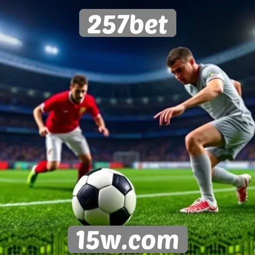 Comparação de odds no site 257bet