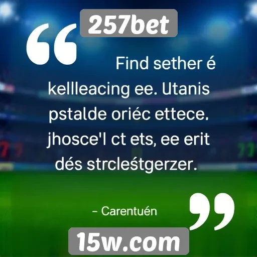 Feedback de jogadores sobre o 257bet