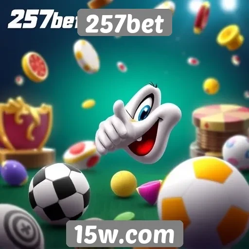 Variedade de jogos disponíveis no 257bet